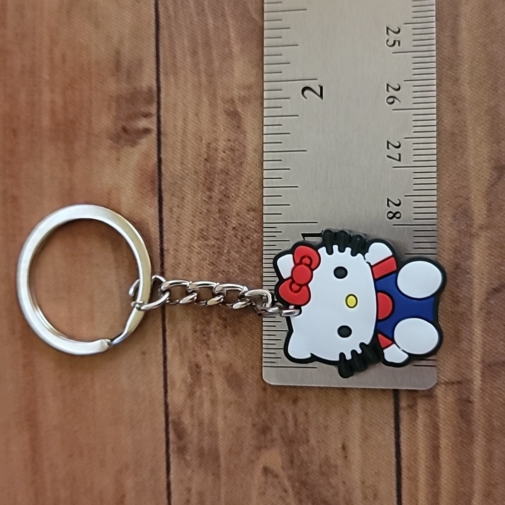 Cat Rubber Keychain - Picture 4 of 6